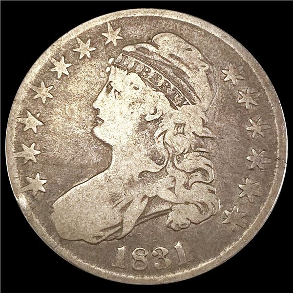 1831 Capped Bust Half Dollar NICELY CIRCULATED