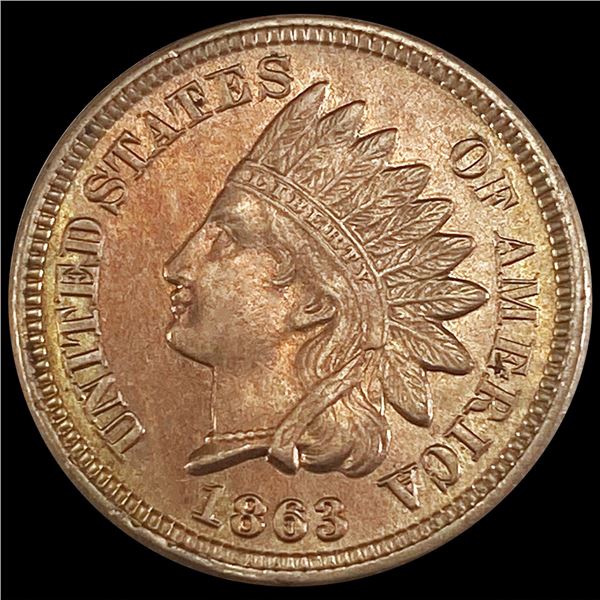 1863 Indian Head Cent UNCIRCULATED