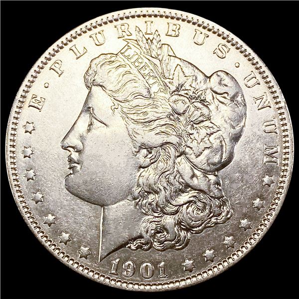1901 Morgan Silver Dollar CLOSELY UNCIRCULATED