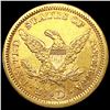 Image 2 : 1861 $2.50 Gold Quarter Eagle CLOSELY