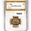 Image 1 : 1864 Two Cent Piece PGA-PR66 DCAM