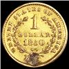 Image 2 : 1850 Rare Gold Dollar NICELY CIRCULATED