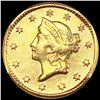Image 1 : 1851 Rare Gold Dollar NICELY CIRCULATED