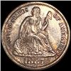 1887 Seated Liberty Dime UNCIRCULATED
