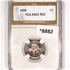 1899 Indian Head Cent PGA-MS65 RED