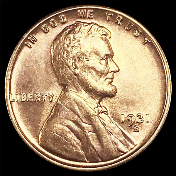 1931-S Wheat Cent UNCIRCULATED