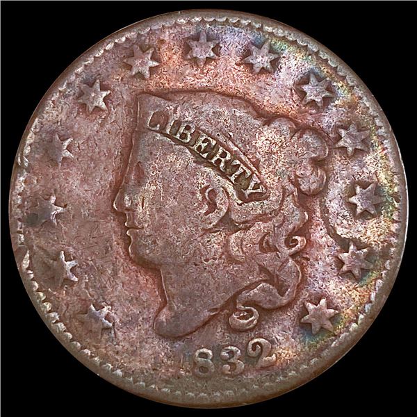 1832 Large Cent NICELY CIRCULATED