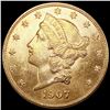 1907-D $20 Gold Double Eagle UNCIRCULATED