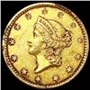 Image 1 : 1851 Rare Gold Dollar NICELY CIRCULATED