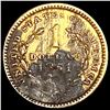 Image 2 : 1851 Rare Gold Dollar NICELY CIRCULATED