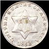 Image 1 : 1853 Silver Three Cent UNCIRCULATED
