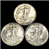 (3) Walking Liberty Half Dollars UNCIRCULATED