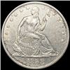 1858 Seated Liberty Half Dollar UNCIRCULATED