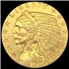 1829 $2.50 Gold Quarter Eagle UNCIRCULATED