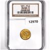 Image 1 : 1902 $2.50 Gold Quarter Eagle NGC-MS61