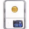 Image 2 : 1902 $2.50 Gold Quarter Eagle NGC-MS61