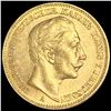 Image 1 : 1905 Germany Prussia Gold 20 Mark UNCIRCULATED