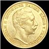 1906 Germany Prussia Gold 20 Mark UNCIRCULATED