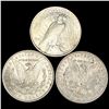 Image 2 : (3) Misc Silver Dollars UNCIRCULATED