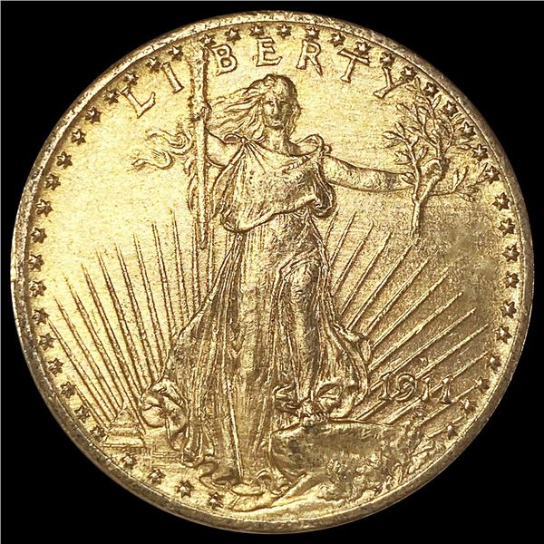 1911-D $20 Gold Double Eagle UNCIRCULATED