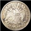 Image 2 : 1853 Arrows & Rays Seated Lib Quarter CLOSELY UNC