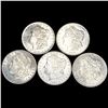 Image 1 : (5) Morgan Dollars UNCIRCULATED