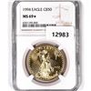 Image 1 : 1994 $50 1oz American Gold Eagle NGC-MS69*