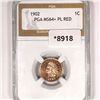 Image 1 : 1902 Indian Head Cent PGA-MS64+ PL RED