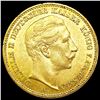 Image 1 : 1905 German Prussia Gold 20 Mark UNCIRCULATED