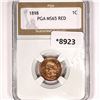 Image 1 : 1898 Indian Head Cent PGA-MS65 RED