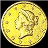 Image 1 : 1849 Rare Gold Dollar NEARLY UNCIRCULATED