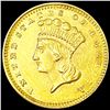 Image 1 : 1857 Rare Gold Dollar UNCIRCULATED
