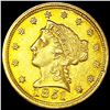 Image 1 : 1851 $2.50 Gold Quarter Eagle CLOSELY