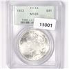 1923 Silver Peace Dollar PCGS-MS63