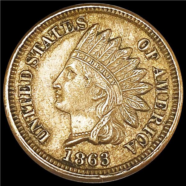 1863 Indian Head Cent UNCIRCULATED