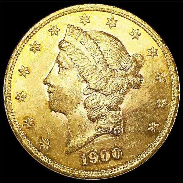 1900 $20 Gold Double Eagle UNCIRCULATED
