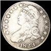 Image 1 : 1823 Capped Bust Half Dollar NICELY CIRCULATED
