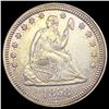 Image 1 : 1858 Seated Liberty Quarter CLOSELY UNCIRCULATED