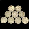 Image 1 : (9) Liberty Victory Nickels NICELY CIRCULATED