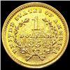 Image 2 : 1854 Rare Gold Dollar UNCIRCULATED
