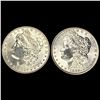 Image 1 : 1886 & 87 (2) Morgan Dollars UNCIRCULATED