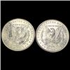 Image 2 : 1886 & 87 (2) Morgan Dollars UNCIRCULATED
