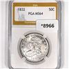 Image 1 : 1832 Capped Bust Half Dollar PGA-MS64
