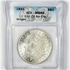 Image 1 : 1921 Morgan Silver Dollar ICG-MS65 End Of An Era