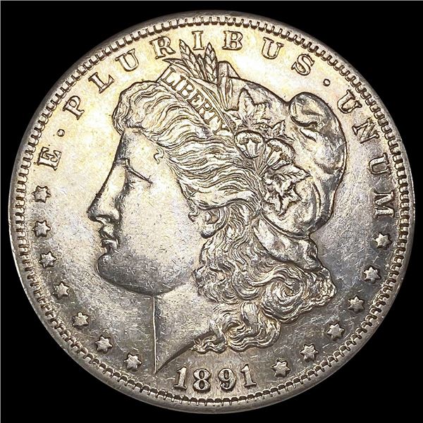 1891-S Morgan Silver Dollar UNCIRCULATED