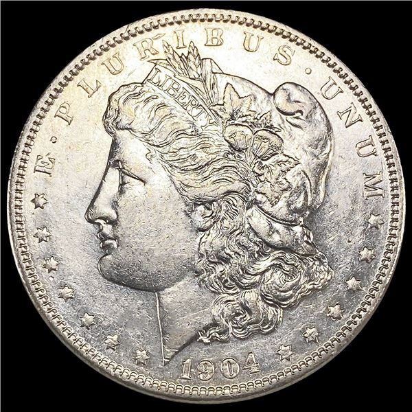 1904 Morgan Silver Dollar CLOSELY UNCIRCULATED