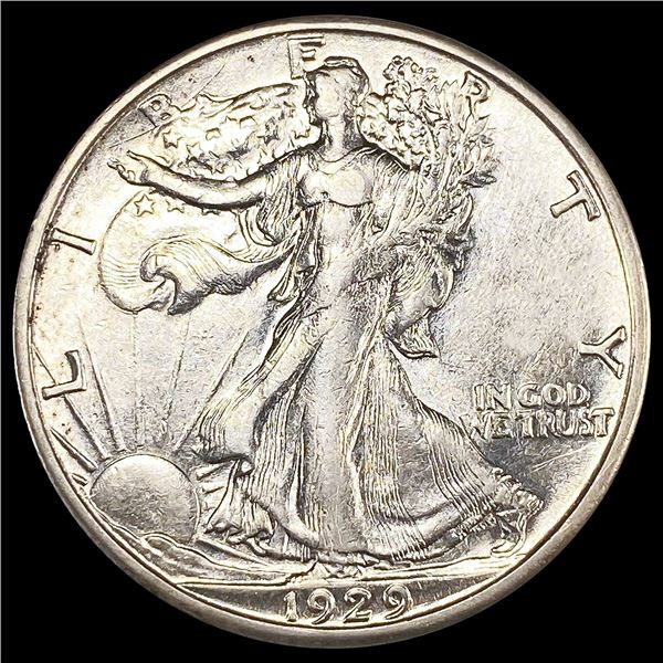 1929-S Walking Liberty Half Dollar CLOSELY UNC