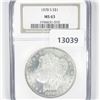 Image 1 : 1878-S Morgan Silver Dollar NGC-MS63