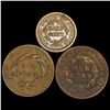 Image 2 : (3) Misc Cents NICELY CIRCULATED