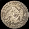 Image 2 : 1842 Seated Liberty Quarter NICELY CIRCULATED